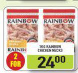 Rainbow Chicken Necks-For 2 x 1Kg