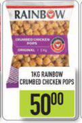 Rainbow Crumbed Chicken Pops-1Kg