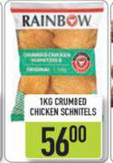 Rainbow Crumbed Chicken Schnitels-1Kg