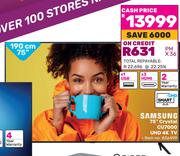Samsung 190cm (75") Crystal CU7000 UHD 4K TV
