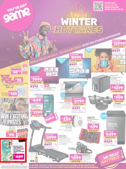 Game : Winter Hot Takes (20 July - 02 August 2024), page 1