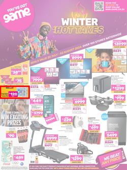 Game : Winter Hot Takes (20 July - 02 August 2024), page 1