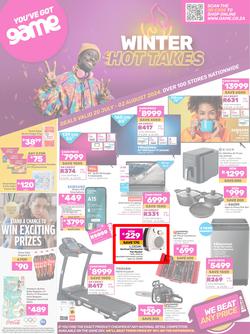 Game : Winter Hot Takes (20 July - 02 August 2024), page 1