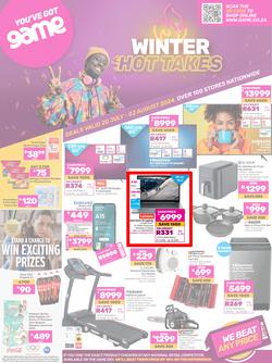 Game : Winter Hot Takes (20 July - 02 August 2024), page 1