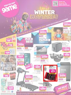 Game : Winter Hot Takes (20 July - 02 August 2024), page 1