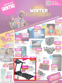 Game : Winter Hot Takes (20 July - 02 August 2024), page 1
