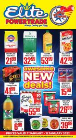 Elite Cash & Carry : Awesome New Deals (07 January - 11 January 2022)
