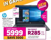 HP Ryzen 3 Laptop