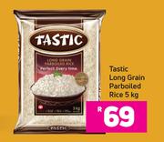 Tastic Long Grain Parboiled Rice-5Kg