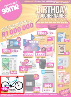 Game : Birthday Vouchernaires (02 May - 09 May 2023), page 1