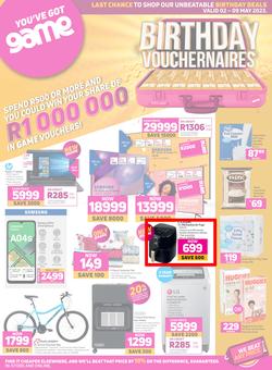 Game : Birthday Vouchernaires (02 May - 09 May 2023), page 1