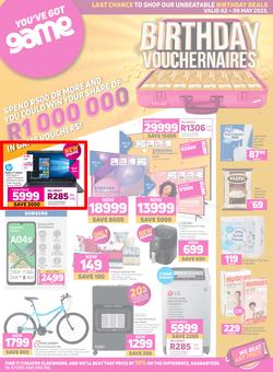 Game : Birthday Vouchernaires (02 May - 09 May 2023), page 1