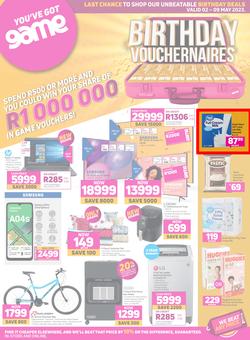 Game : Birthday Vouchernaires (02 May - 09 May 2023), page 1
