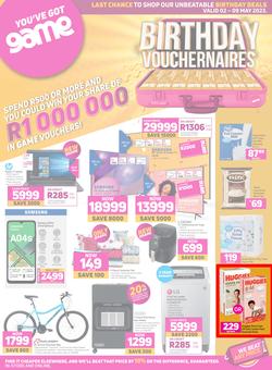 Game : Birthday Vouchernaires (02 May - 09 May 2023), page 1
