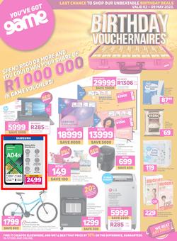Game : Birthday Vouchernaires (02 May - 09 May 2023), page 1