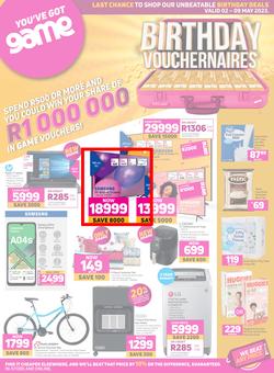 Game : Birthday Vouchernaires (02 May - 09 May 2023), page 1