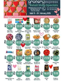 The Grocery Express : Retail Shop Specials (11 February - 24 February 2025)