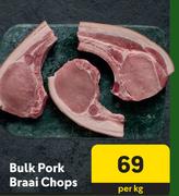 Bulk Pork Braai Chops-Per Kg