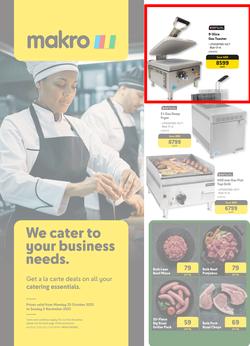 Makro : We Cater To Your Business Needs (23 October - 05 November 2023), page 1
