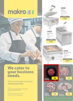 Makro : We Cater To Your Business Needs (23 October - 05 November 2023), page 1