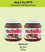 Nutella Spread-For Any 2 x 350g