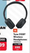 JBL Tune 510 BT Wireless Headphones-Each
