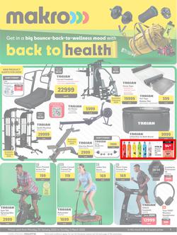 Makro : Back To Health (20 January - 02 March 2025), page 1
