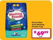 Great Value Auto Washing Powder-3Kg