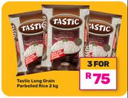 0Tastic Long Grain Parboiled Rice-For 3 x 2Kg