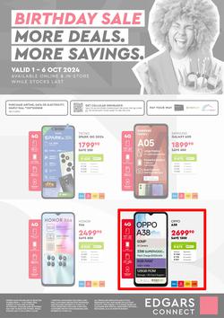 Edgars Connect : Birthday Sale (01 October - 06 October 2024), page 1