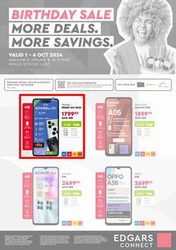 Edgars Connect : Birthday Sale (01 October - 06 October 2024), page 1
