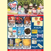 Cab Foods : Specials (10 October - 13 November 2024)