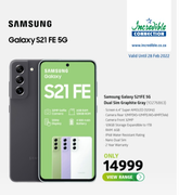 Samsung Galaxy S21 FE 5G Dual Sim Graphite Grey 