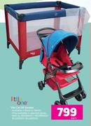 Little One Vito Cot Or Stroller-Each