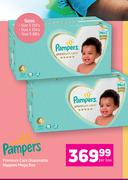 Pampers Premium Care Disposable Nappies Mega Box-Per Box