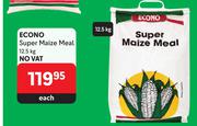 Econo Super Maize Meal-12.5kg 