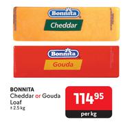 Bonnita Cheddar Or Gouda Loaf ±-2.5 Per Kg