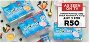 Danone Nutriday Dairy Snack Assorted-For 3 x 6 x 100g