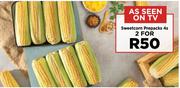 Sweetcorn Prepacks-For 2 x 4s