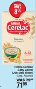 Nestle Cerelac Baby Cereal (Just Add Water) Assorted-500g