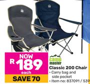 Camp Master Classic 200 Chair-Each
