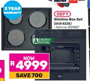 Defy Slimline Box Set DCB 822E
