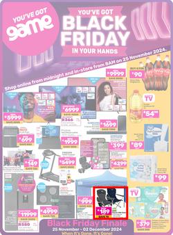 Game : Black Friday (25 November - 02 December 2024), page 1