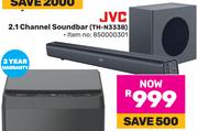 JVC 2.1 Channel Soundbar TH-N333B 