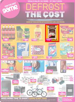 Game : Defrost The Cost (24 June - 21 July 2025), page 1