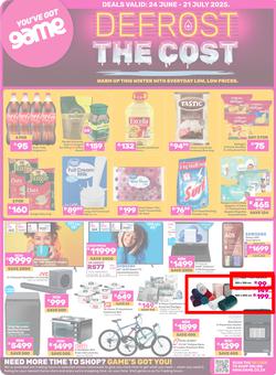 Game : Defrost The Cost (24 June - 21 July 2025), page 1