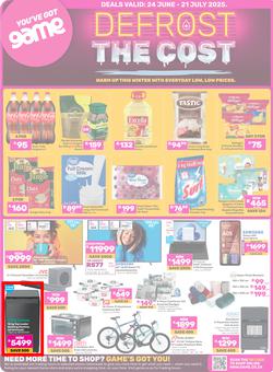 Game : Defrost The Cost (24 June - 21 July 2025), page 1