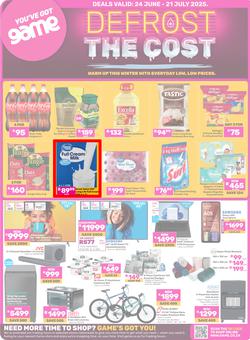 Game : Defrost The Cost (24 June - 21 July 2025), page 1