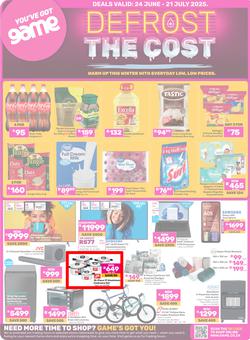 Game : Defrost The Cost (24 June - 21 July 2025), page 1