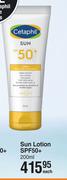 Cetaphil Sun Lotion SPF50+-200ml Each